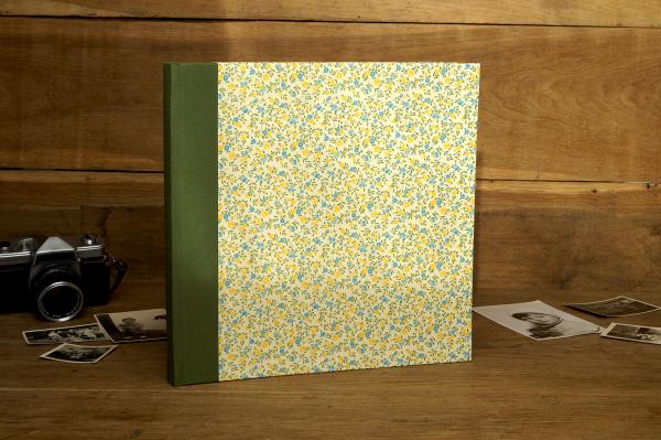 Exquisites album mit Leinenrücken handgemacht